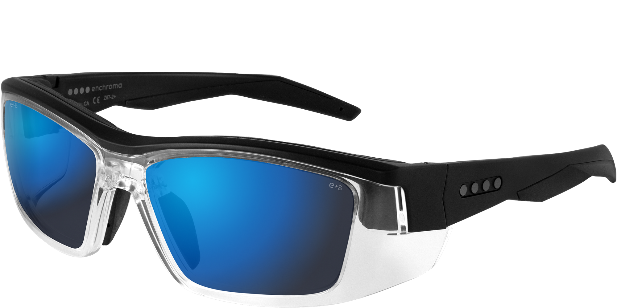 Martinez Black/Clear Outdoor Deutan Plano