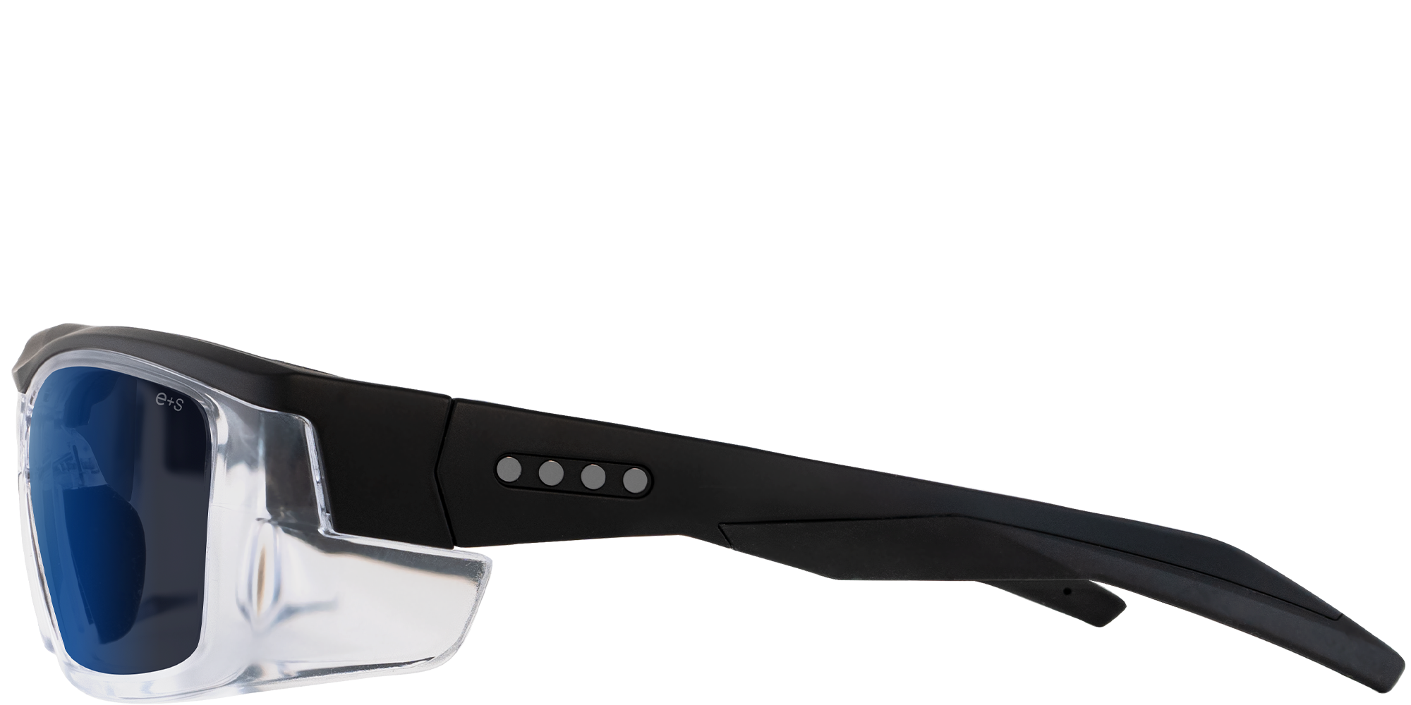 Martinez Black/Clear Outdoor Deutan Plano