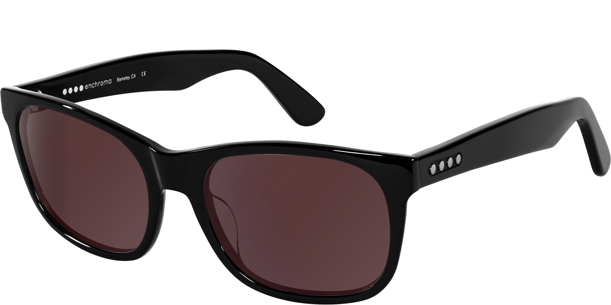 California Black Polarised Protan Plano