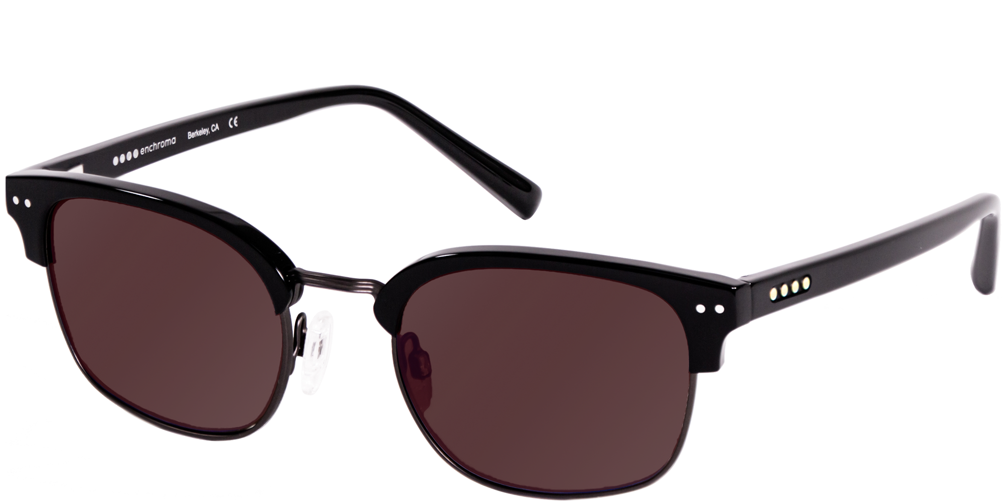 Derby Black Polarised Protan Plano